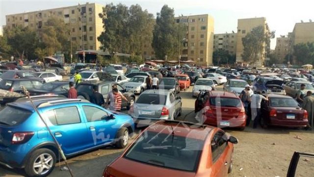 أغلاق سوق السيارات بمدينة نصر  للوقاية من فيروس كورونا