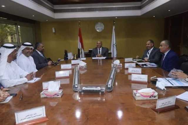 وزير النقل يلتقي وفد مجموعة موانئ أبوظبي