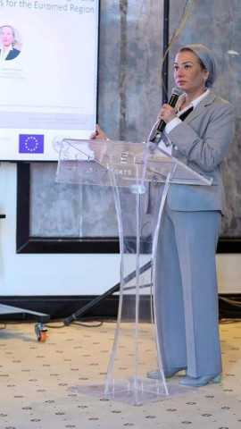 وزيرة البيئة تشارك فى مؤتمر منظمة اليونيدو حول تسريع العمل من أجل صناعة الملابس المستدامة